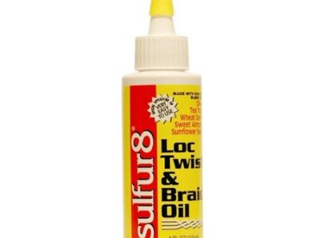 Sulfur8 Loc, Twist & Braid Oil 118 ml For Cheap