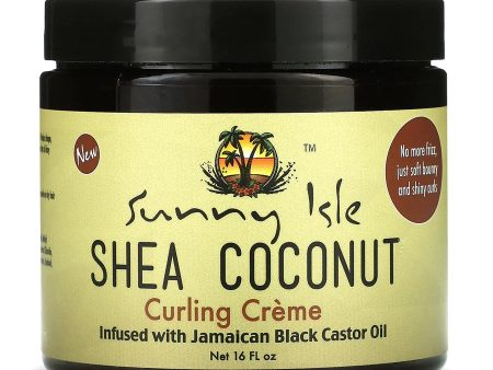 Sunny Isle Shea Coconut Curling Crème 16 oz Online Hot Sale