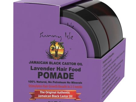 Sunny Isle Jamaican Black Castor Oil Hair Pomade with Lavender 4 oz Online now