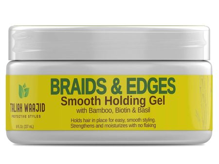 Taliah Waajid Protective Styles Braids & Edges Smooth Holding Gel 8 oz For Sale