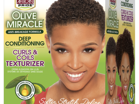 African Pride Olive Miracle Curls & Coils Texturizer on Sale