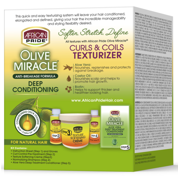 African Pride Olive Miracle Curls & Coils Texturizer on Sale