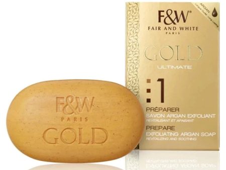 Fair & White Gold Exfoliating Argan Soap Fashion