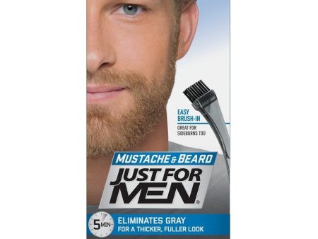 Just For Men Mustache & Beard Brush-In Color For Discount