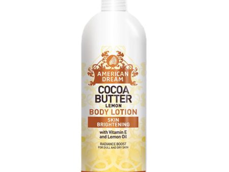 American Dream Cocoa Butter Lemon Body Lotion 750 ml Hot on Sale