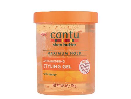 Cantu Anti-Shedding Styling Gel with Honey 524 g For Cheap