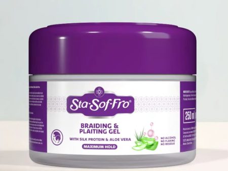 Sta Sof Fro Silk Protein & Aloe Vera Braiding & Plaiting Gel 250 ml Sale