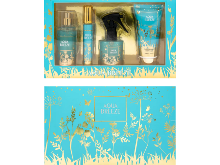 Aqua Breeze - 4pc Fragrance Gift Set Supply