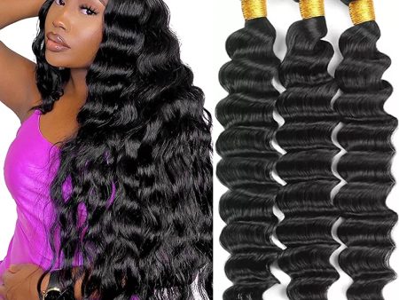 100% Virgin Brazilian - Style - Loose Deep - Black Online Sale