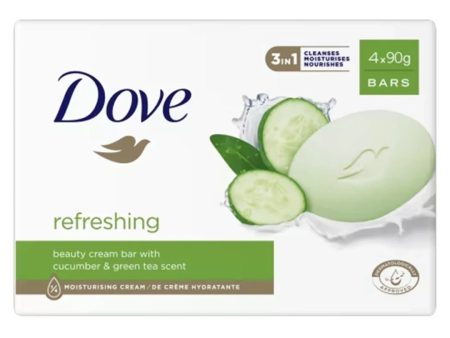 Dove Cucumber & Green Tea Beauty Cream Bar For Cheap