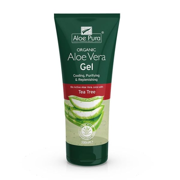 Aloe Pura Aloe Vera Gel with Tea Tree 200ml Cheap