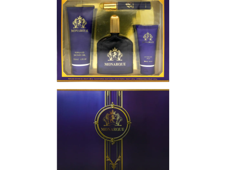 Monarque - 4pc Men s Perfume Gift Set Hot on Sale