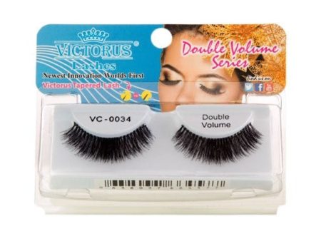 Victorus Natural Tapered Strip Lash VC 0034 Black on Sale