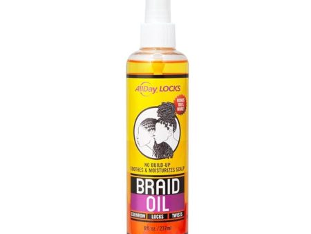 All Day Locks Braid Oil 8 oz on Sale