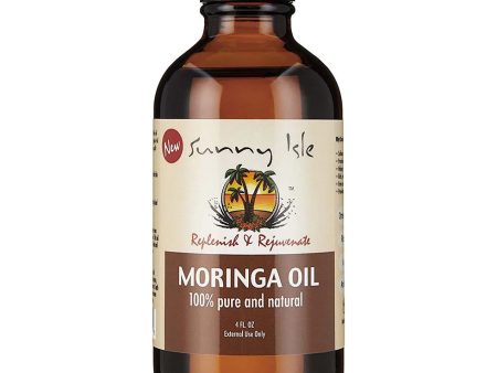 Sunny Isle 100% Pure and Natural Moringa Oil 4 oz Cheap