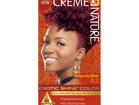 Creme Of Nature Exotic Shine Permanent Color | 6.2 Burgundy Blaze For Sale