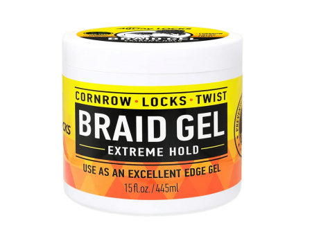 All Day Locks Braid Gel Extreme Hold 15 oz For Discount