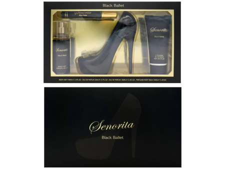 Senorita - Black Ballet 4pc Women s Perfume Gift Set For Cheap