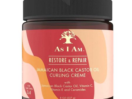 As I Am Jamaican Black Castor Oil Curling Creme 8 oz Online Hot Sale