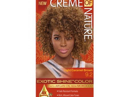 Creme Of Nature Exotic Shine Permanent Color | 9.2 Light Caramel Brown Online now