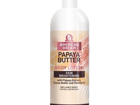 American Dream Papaya Butter Body Lotion 750 ml Cheap